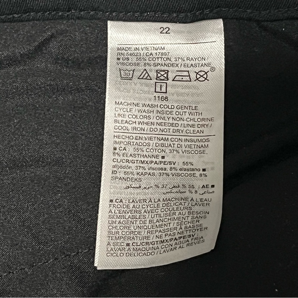 Old Navy High-Waisted Split-Front Pixie Skinny Pa… - image 5